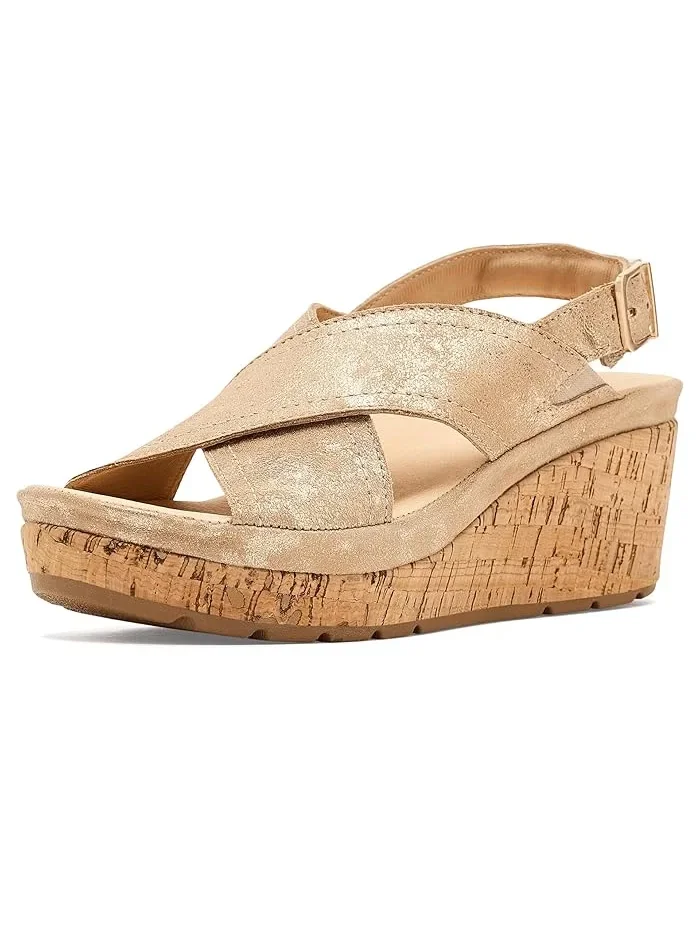 Босоножки на танкетке Portola Slingback Wedge Samuel Hubbard — 2