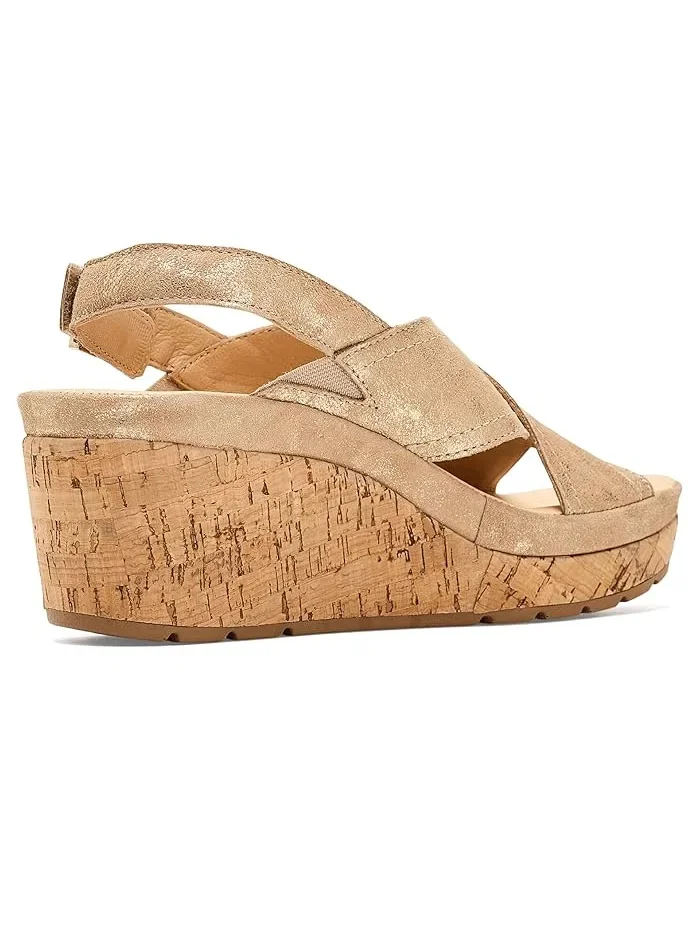 Босоножки на танкетке Portola Slingback Wedge Samuel Hubbard — 4