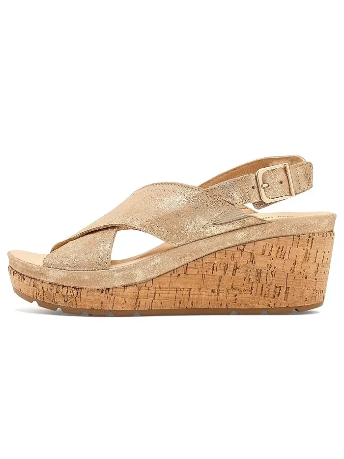 Босоножки на танкетке Portola Slingback Wedge Samuel Hubbard — 5