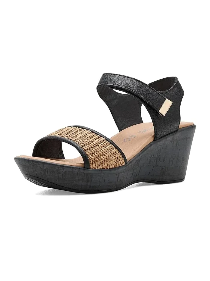 Босоножки на платформе Summer Raffia Naot — 1
