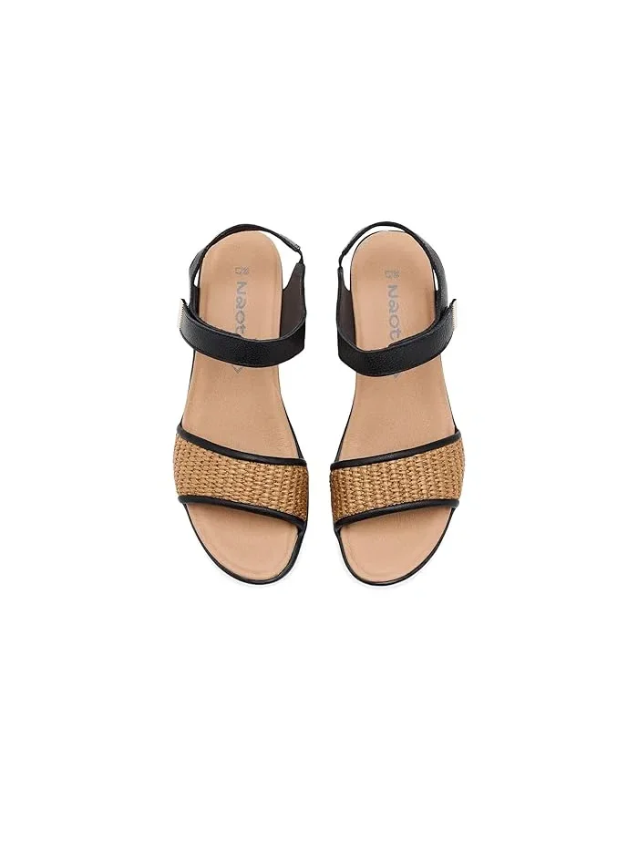 Босоножки на платформе Summer Raffia Naot — 3