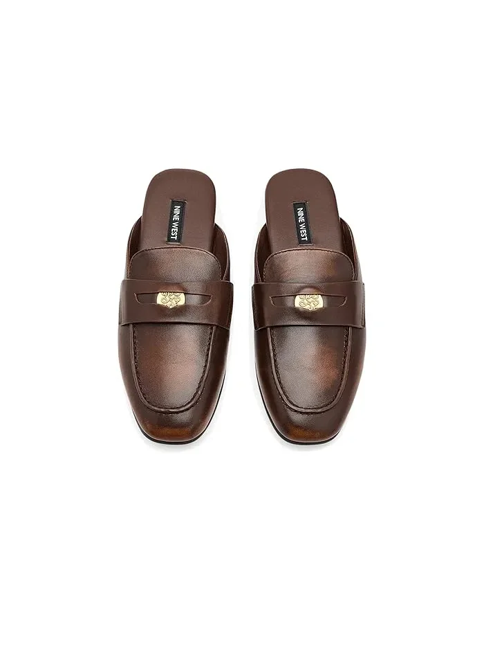 Лоферы кожаные Evans Nine West — 3