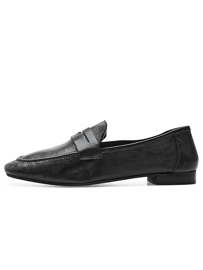 Лоферы кожаные Tennis Leather Loafers Amie Rafa — 5