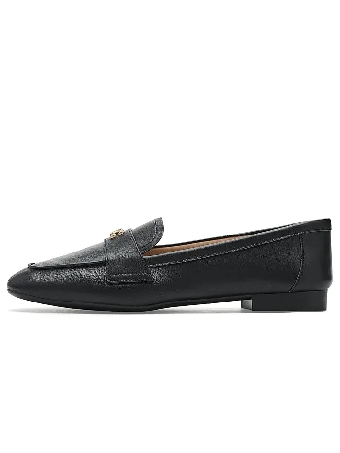 Лоферы кожаные Sculpted C Leather Loafers COACH — 5
