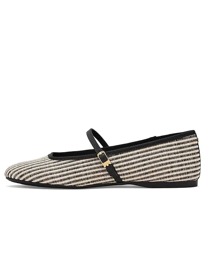 Лоферы Mary Jane двухцветные raffia Birdies — 5