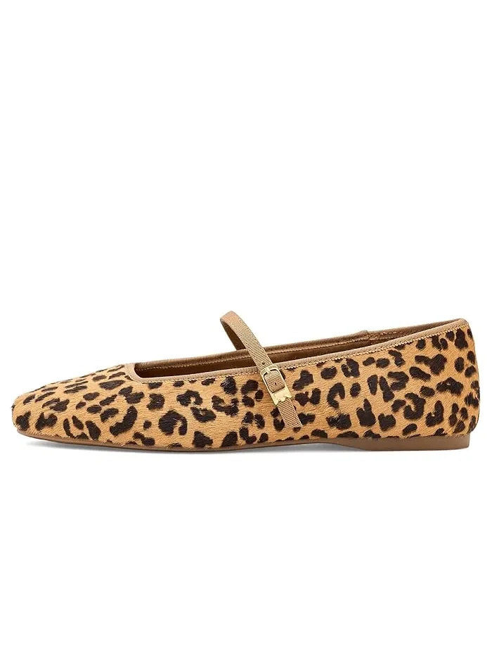 Лоферы Mary Jane с принтом Birdies, Leopardprint Haircalf — 5