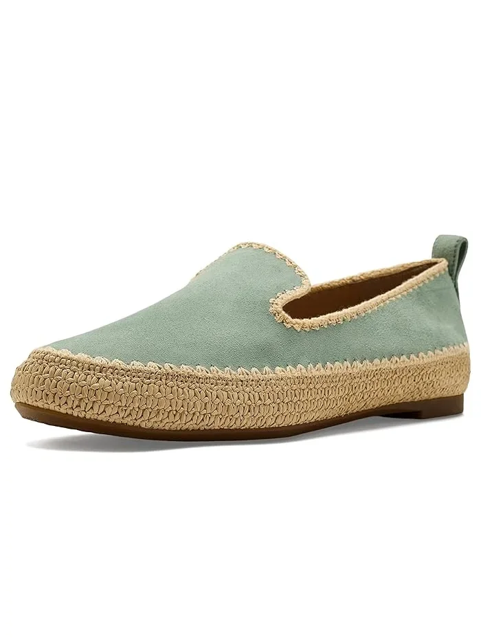 Лоферы Cloudfeel Asbury Cole Haan, Lily Pad Suede/Raffia — 2