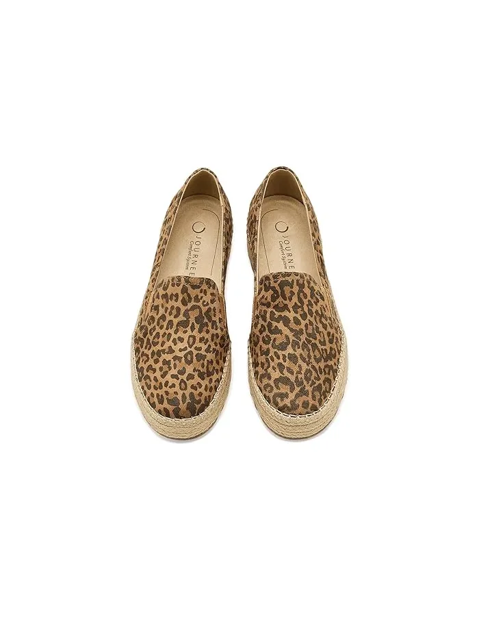 Лоферы с платформой Catalina Journee Collection, Leopard — 3
