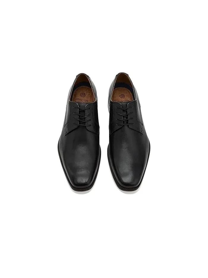 Туфли Oxford кожаные Burke Plain Toe Johnston & Murphy — 3