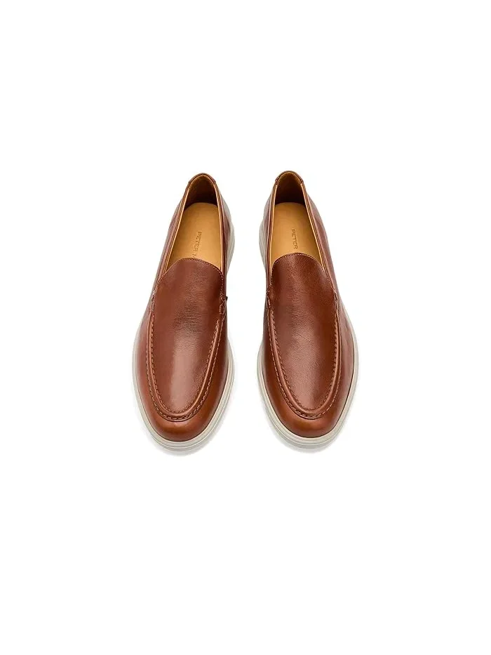Лоферы кожаные Excursionist Peter Millar — 3