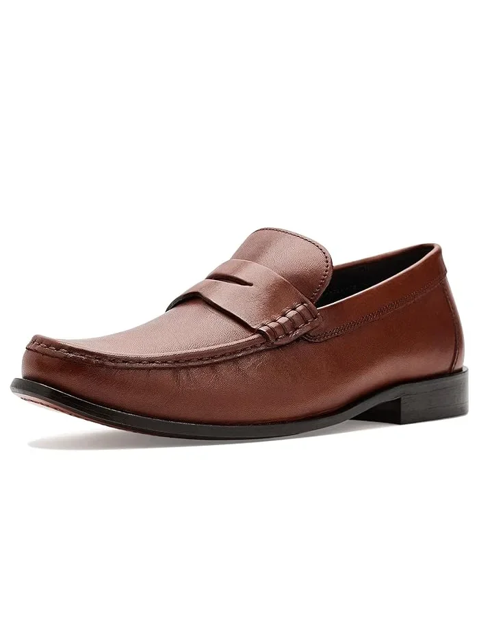 Лоферы кожаные Humphrey Penny Loafers Johnston & Murphy — 2