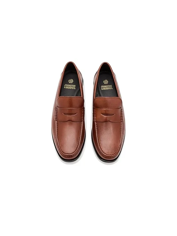 Лоферы кожаные Humphrey Penny Loafers Johnston & Murphy — 3