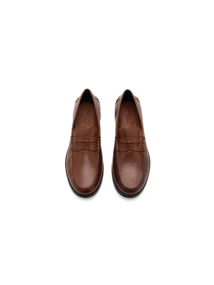 Лоферы Willcox Rockport, Dark Natural Leather — 3