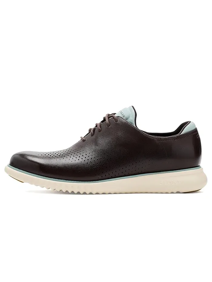Оксфорды 2.zerogrand Lightweight Leather Laser Wingtip Cole Haan — изображение 5 из 5, синий
