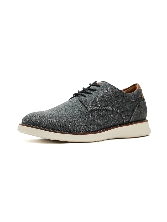 Оксфорды Canvas Plain Toe Florsheim — изображение 2 из 5, черный