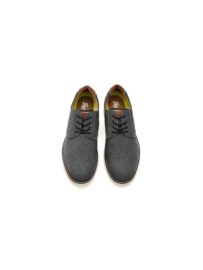 Оксфорды Canvas Plain Toe Florsheim — изображение 3 из 5, черный