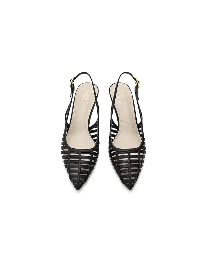 Туфли на каблуке с открытым мысом Kate Slingback Franco Sarto — 3