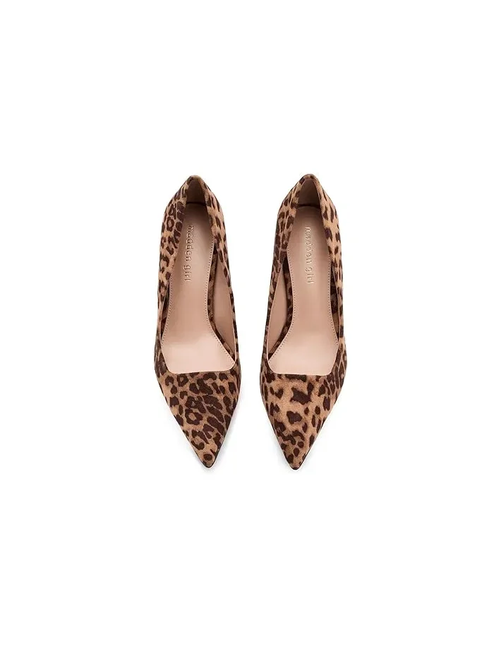 Туфли на каблуке с леопардовым принтом Grovve Madden Girl, Leopard Fabric — 3