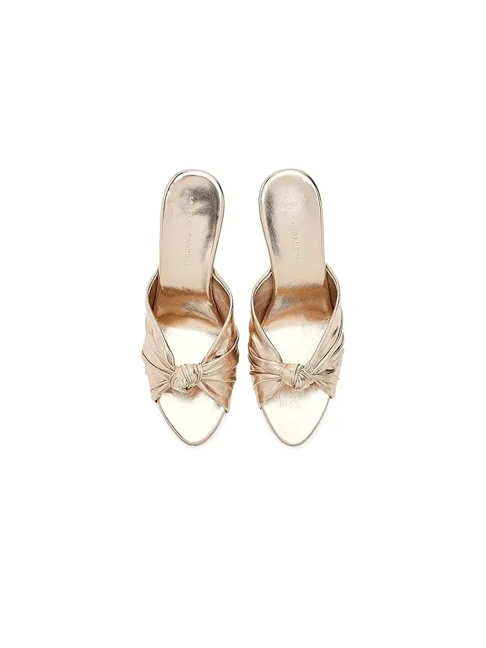 Туфли-лодочки с узлом Marsy Knot Wedges Loeffler Randall — 3