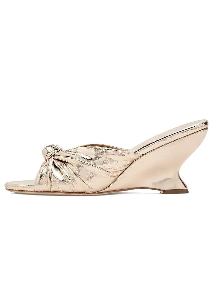 Туфли-лодочки с узлом Marsy Knot Wedges Loeffler Randall — 5
