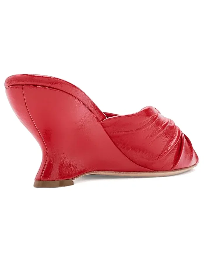 Туфли на каблуке с узлом Marsy Knot Wedges Loeffler Randall — 4