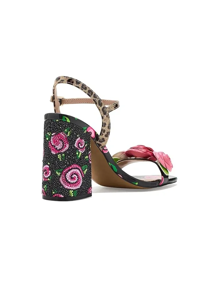 Туфли на каблуке с цветами Krystle Blue by Betsey Johnson — 4