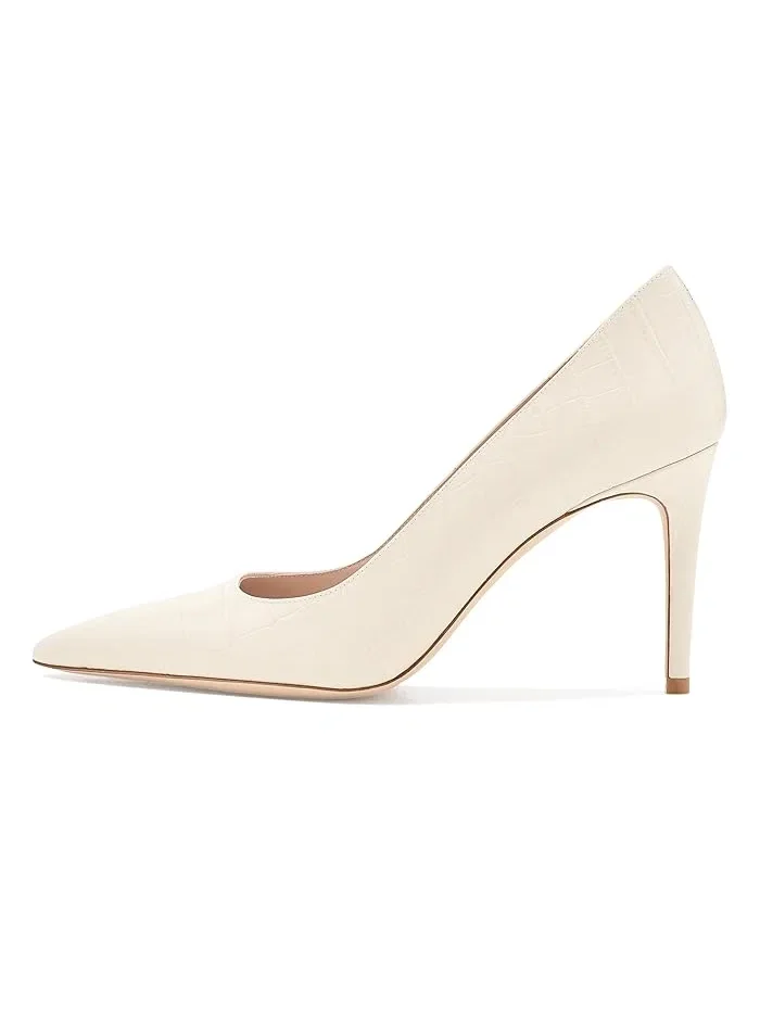 Туфли на каблуке Stuart Power 85 Stuart Weitzman, Linen — 5