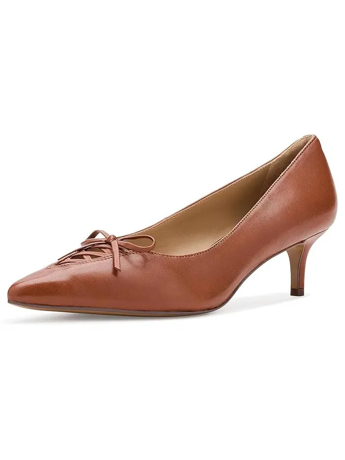 Туфли на каблуке Adrienne из кожи Nappa Lauren Ralph Lauren — 2