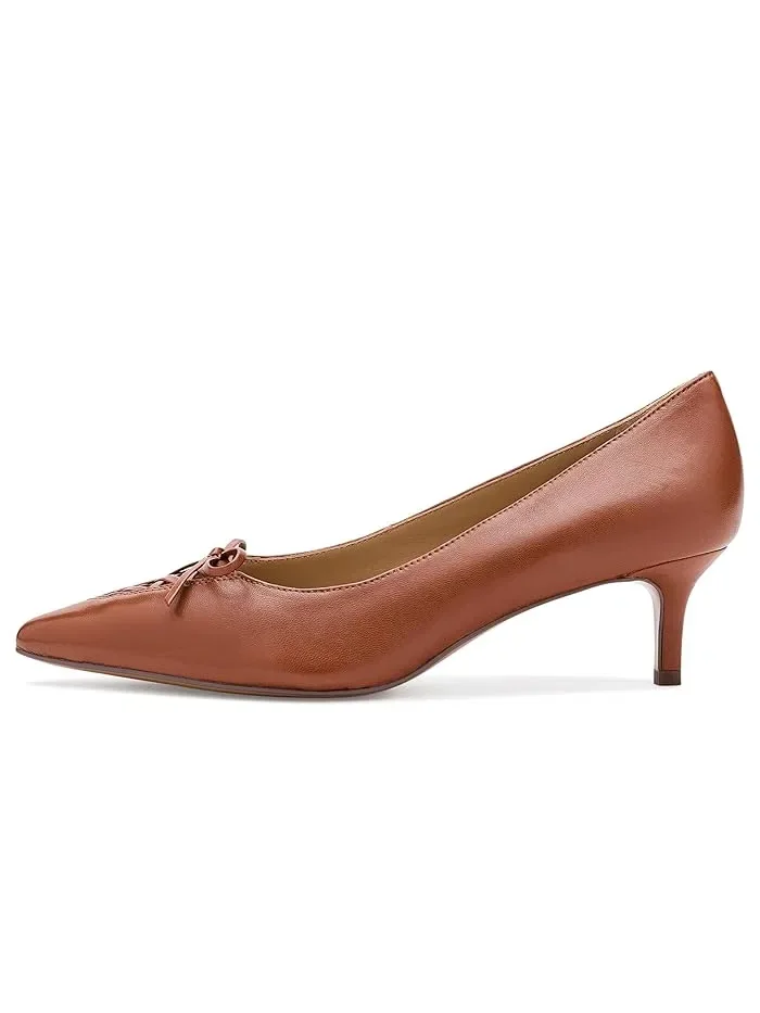 Туфли на каблуке Adrienne из кожи Nappa Lauren Ralph Lauren — 5