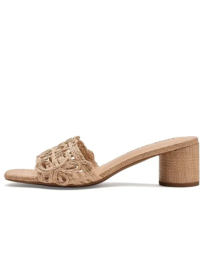 Босоножки на каблуке Flores Anne Klein — изображение 5 из 5, натуральный