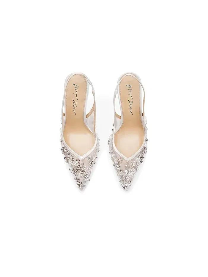 Туфли на каблуке с пайетками Eddie Blue by Betsey Johnson — 3