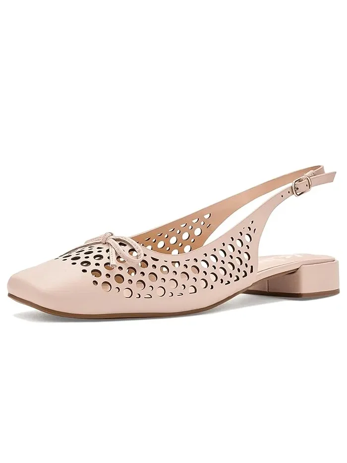 Туфли кожаные с открытой пяткой Raven French Sole — 1