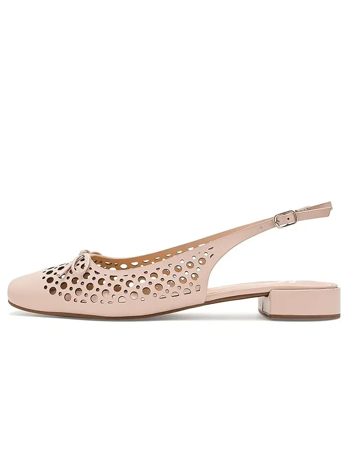 Туфли кожаные с открытой пяткой Raven French Sole — 5