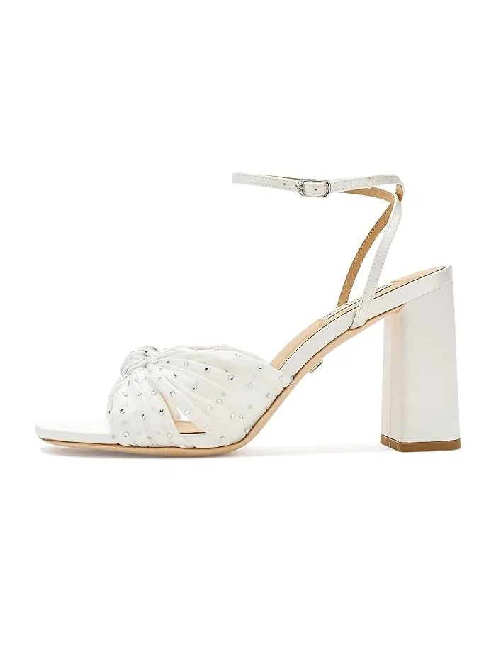 Туфли на каблуке с отделкой стразами Wila Badgley Mischka — 5