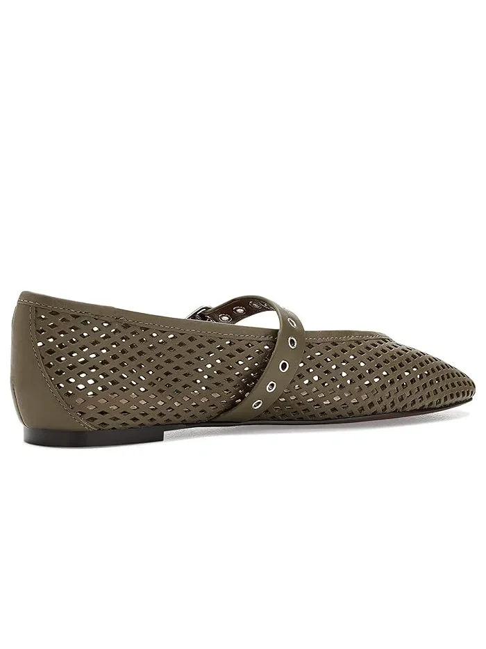 Туфли Мэри Джейн с перфорацией Remy Overlasted Mary Jane - Perf Madewell — 4