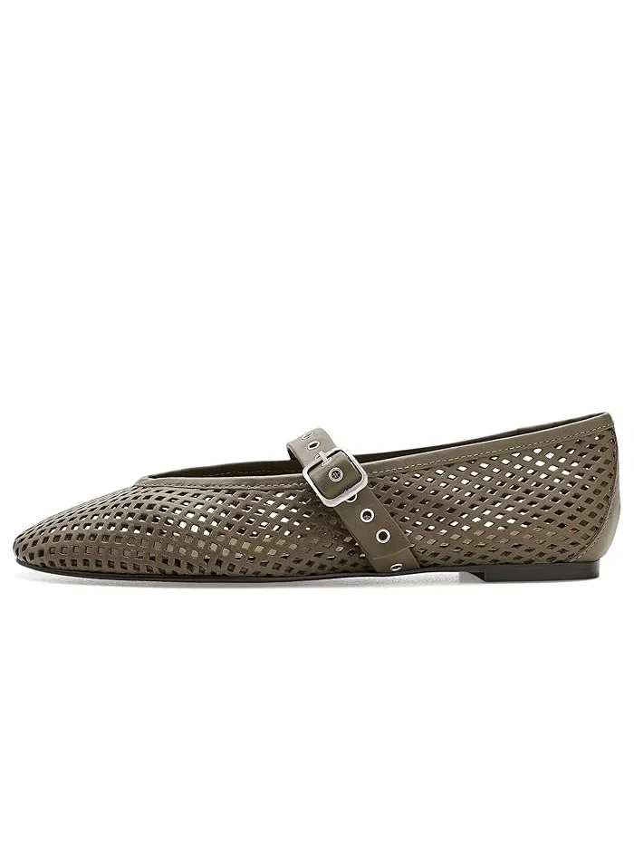 Туфли Мэри Джейн с перфорацией Remy Overlasted Mary Jane - Perf Madewell — 5