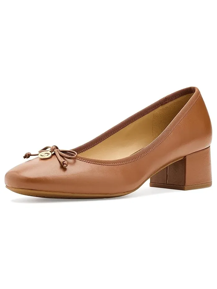 Туфли балетки на каблуке Piper Flex Mid MICHAEL Michael Kors — 2