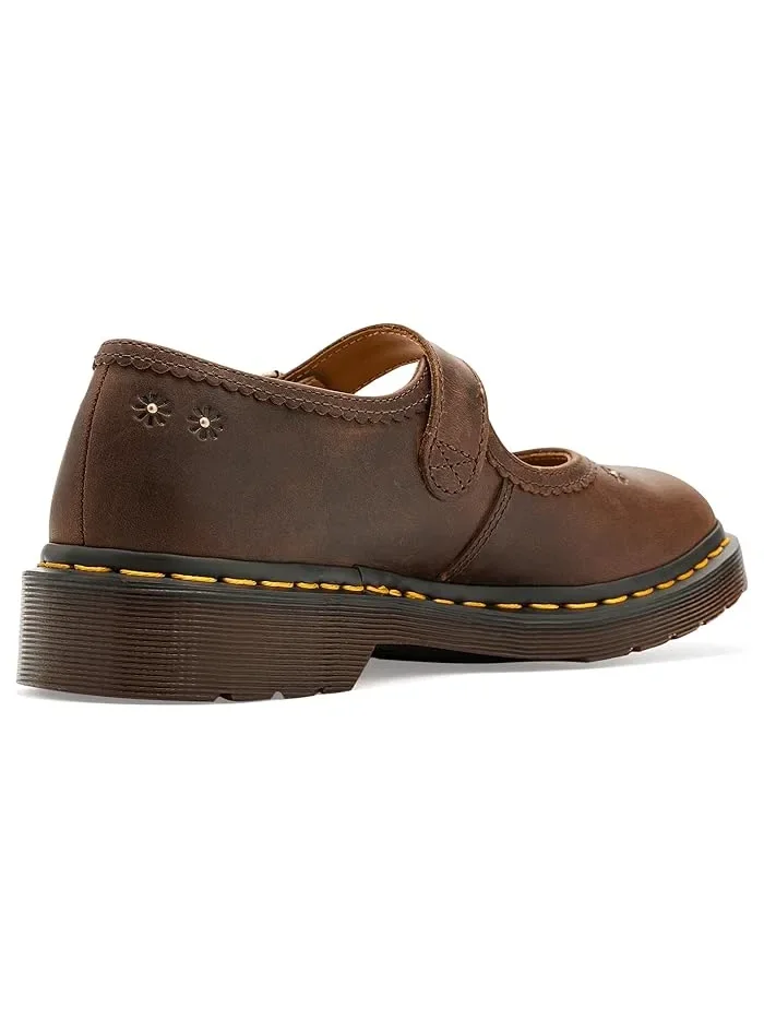 Туфли Мэри Джейн с цветочным тиснением Mary Jane Flower Dr. Martens — 4