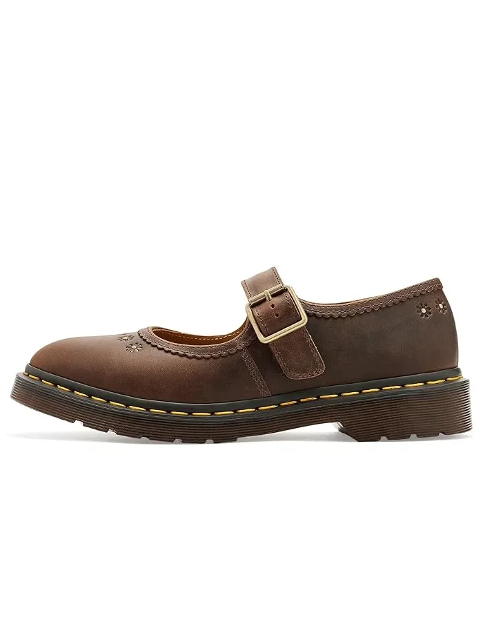 Туфли Мэри Джейн с цветочным тиснением Mary Jane Flower Dr. Martens — 5