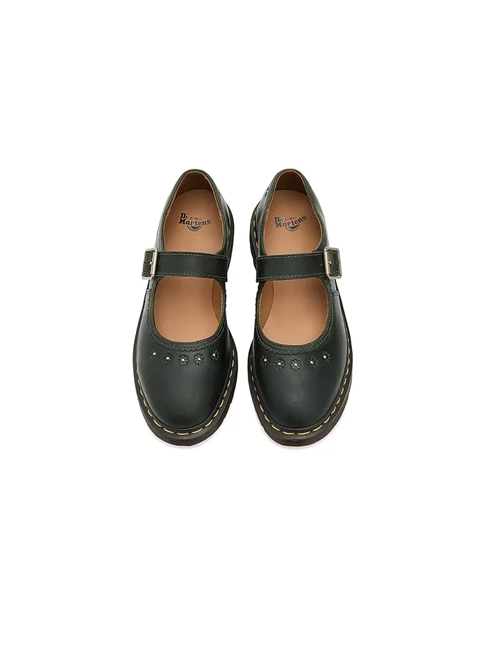 Туфли Mary Jane Flower Dr. Martens — изображение 3 из 5, зеленый