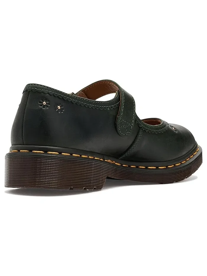 Туфли Mary Jane Flower Dr. Martens — изображение 4 из 5, зеленый