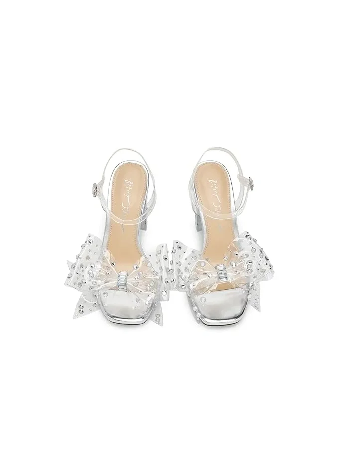 Туфли на каблуке с бантом Pratt Blue by Betsey Johnson — 3