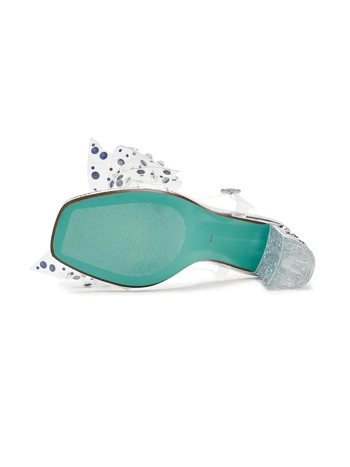 Туфли на каблуке с бантом Pratt Blue by Betsey Johnson — 5