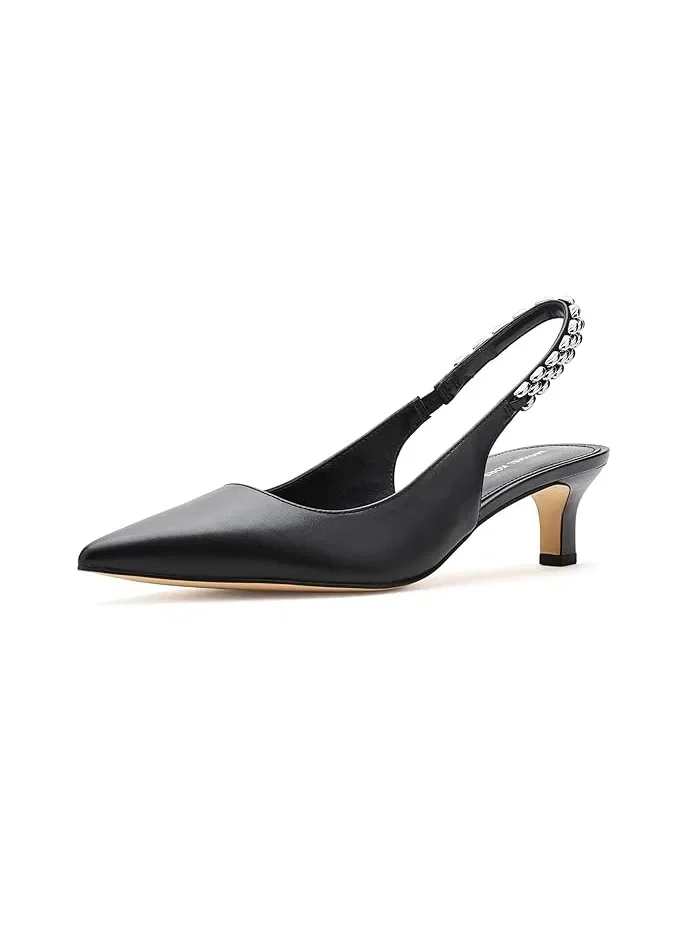 Туфли-лодочки на каблуке kitten Marcia MICHAEL Michael Kors — 1