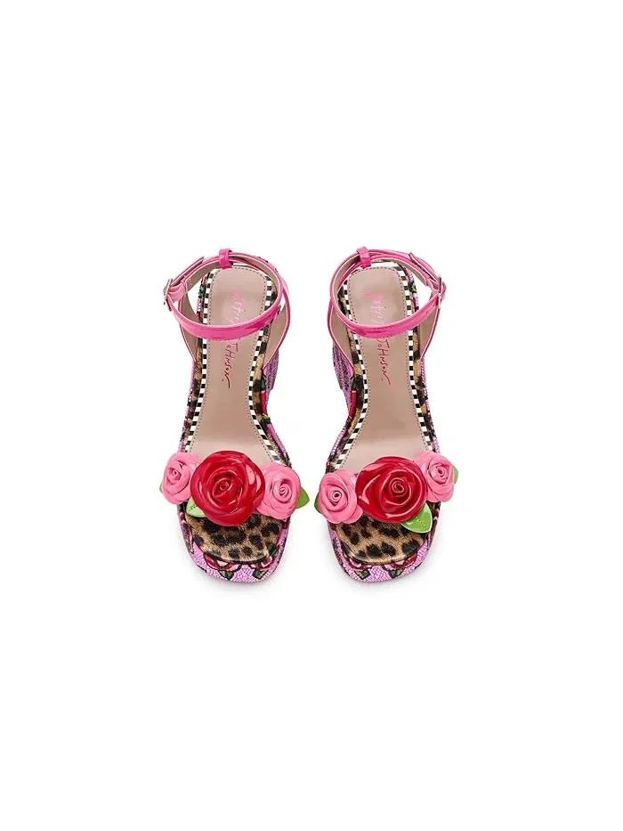Туфли на каблуке с цветочным принтом Lizzete Blue by Betsey Johnson — 3