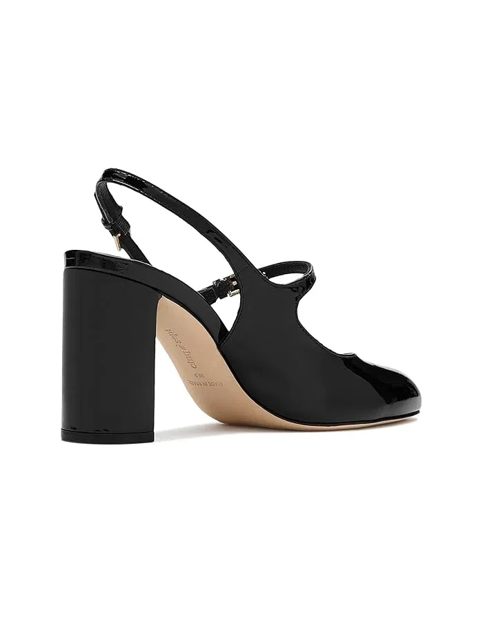 Туфли на каблуке Lola Patent Slingback Heels Cinq à Sept — 4