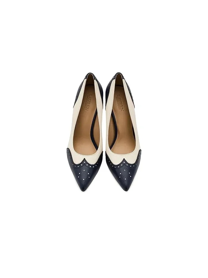 Туфли Lynden из перфорированной кожи Lauren Ralph Lauren — 3