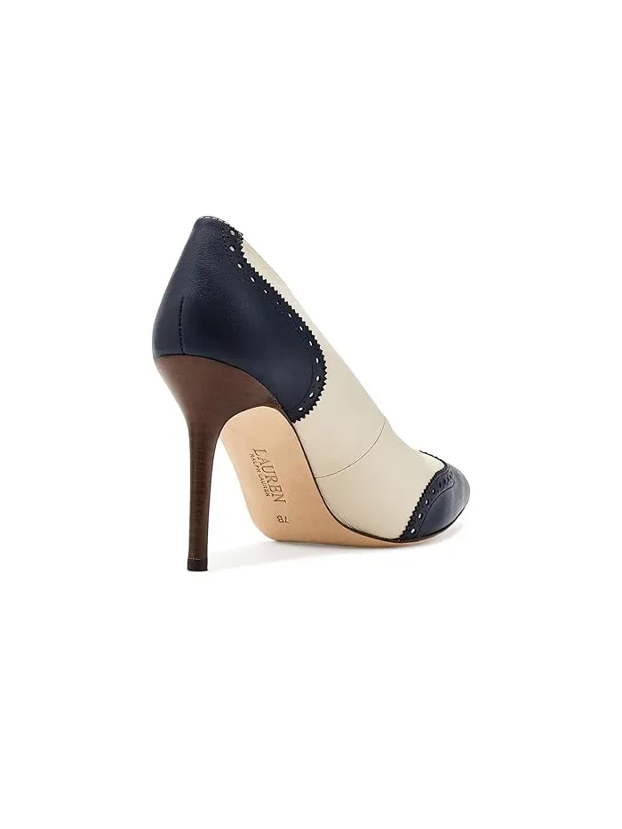 Туфли Lynden из перфорированной кожи Lauren Ralph Lauren — 4