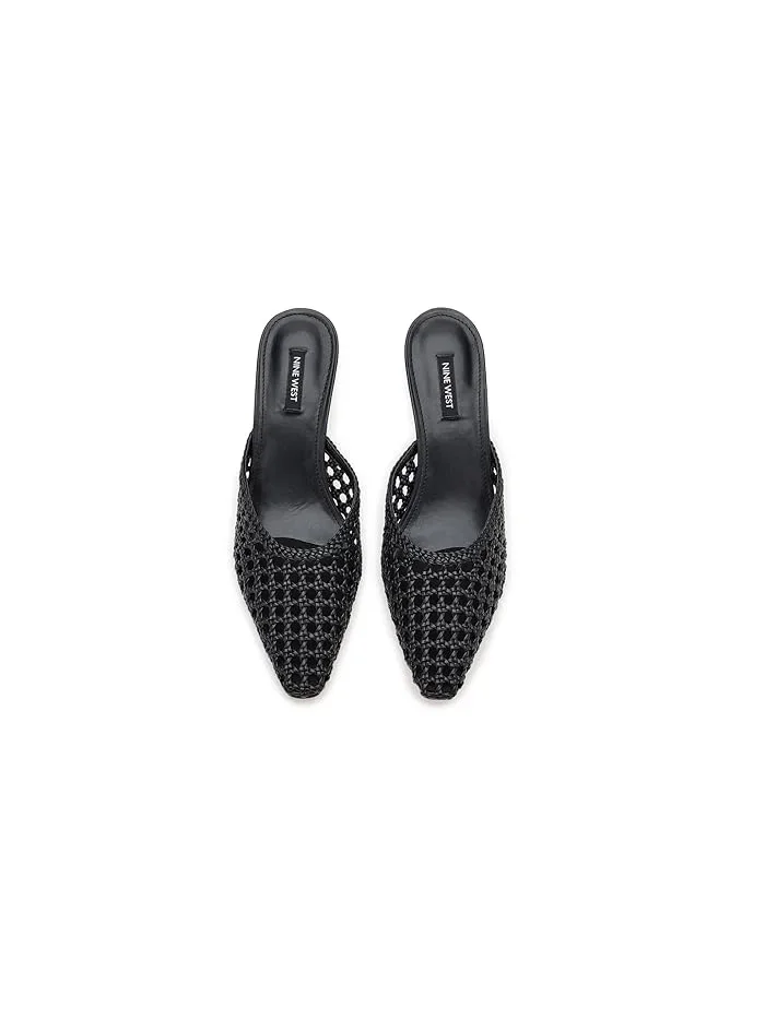 Туфли-мюли с каблуком плетеные Camenlaw Nine West — 3