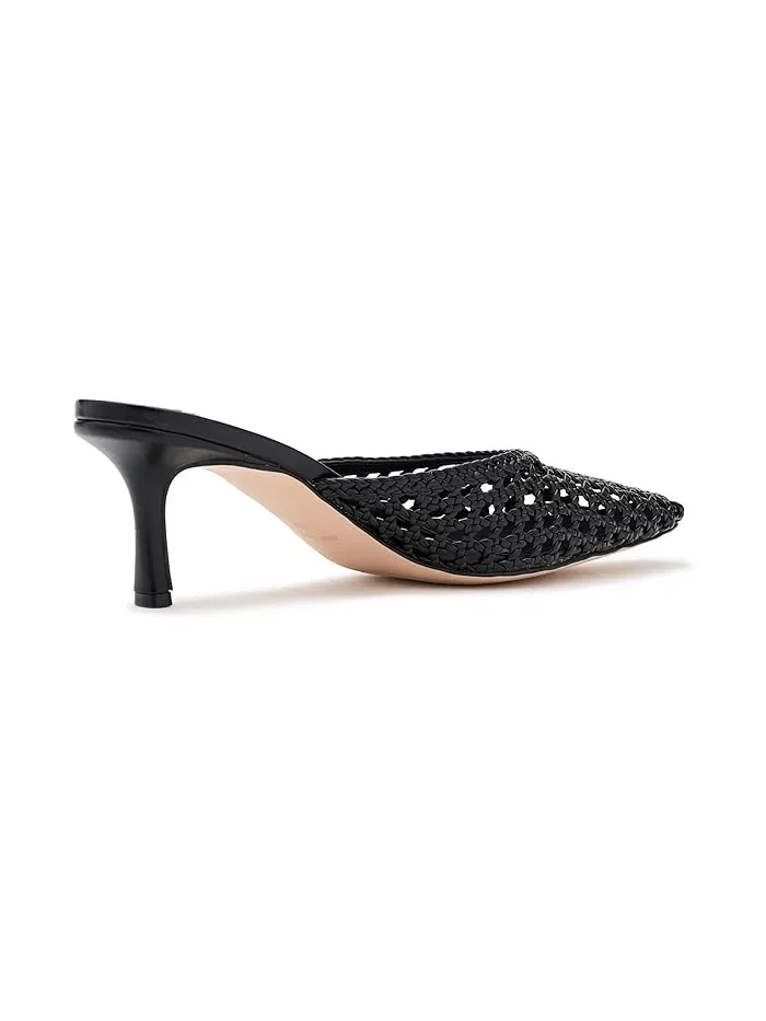 Туфли-мюли с каблуком плетеные Camenlaw Nine West — 4